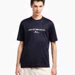AX Armani Exchange Embroidered Jersey-Lyocell T-Shirt – Export Stock Lot